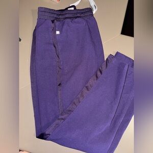 Rare Figs Women's Purple “Track Scrub Pants”